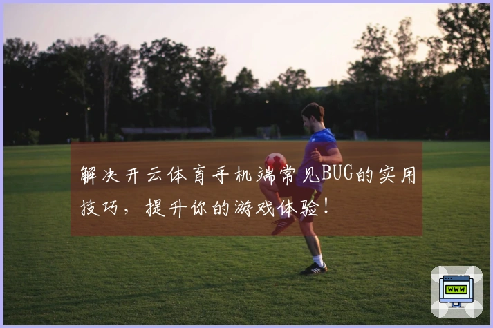 解决开云体育手机端常见BUG的实用技巧，提升你的游戏体验！